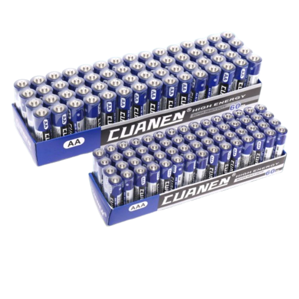 訊億 🔋創能 3號電池AA 4號電池AAA 60顆一組 低自放電池 非鋰電池-規格圖5