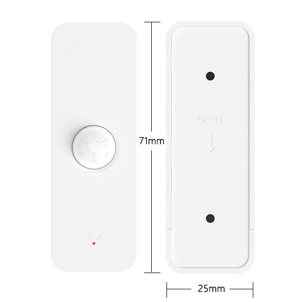 APP住警器 PIR遠端人體紅外感應器 AI紅外感應全屋聯動燈光 TUYA智能生活 一鍵觸連動警報 連動警報器-細節圖5