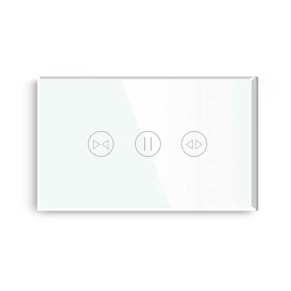 白色 TUYA窗簾觸控開關 WIFI版