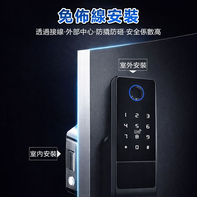 訊億 🔑智能門鎖 { 指紋便當鎖 } 指紋鎖 老式鐵門鎖 指紋鎖 電子鎖 密碼鑰匙 公寓指紋鎖 鐵門指紋鎖 出租 公寓-細節圖6