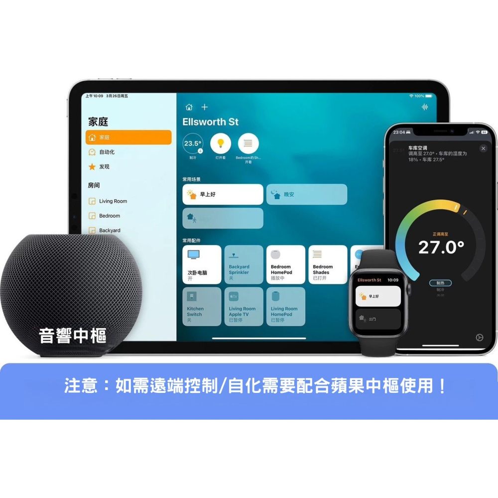 HomeKit冷氣遙控器 黑豆 智能紅外線轉換器｜Siri語音控制｜免改線遠端開關｜支援多品牌空調｜溫度顯示-細節圖7