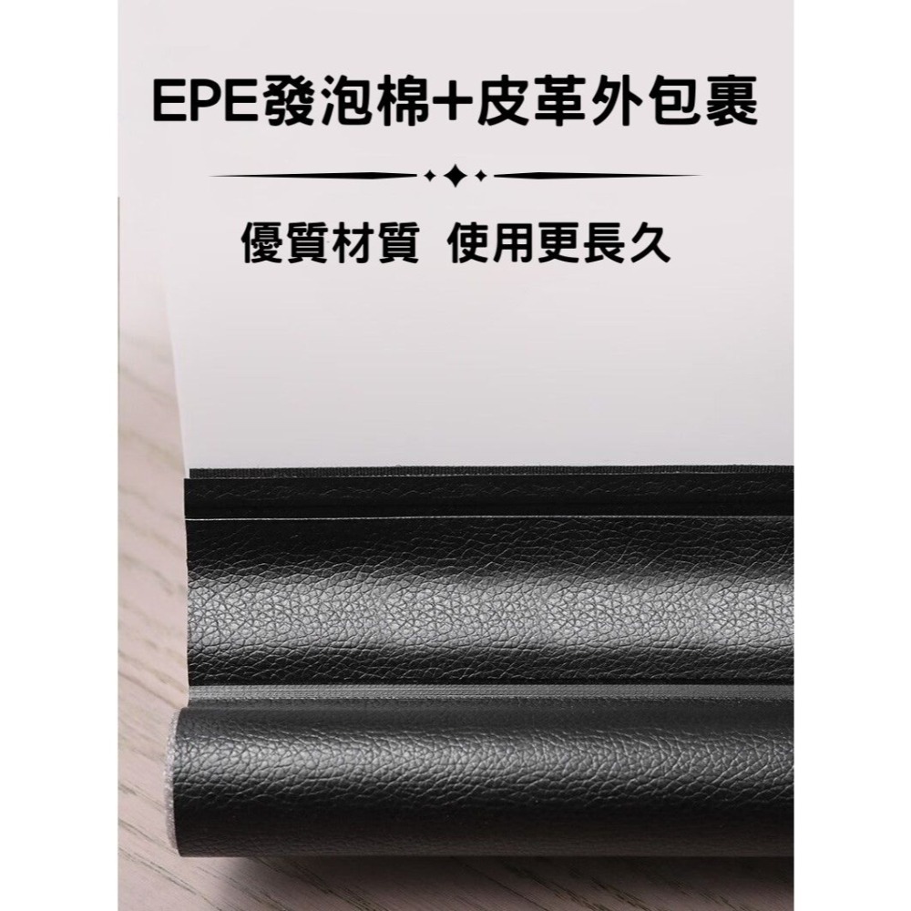 訊億💡門底密封條 單面款 防風隔音條 門縫防塵條 門底擋風條 防蟲防煙 防冷氣外洩 自黏式門縫條 可裁剪 黑色 灰色-細節圖4