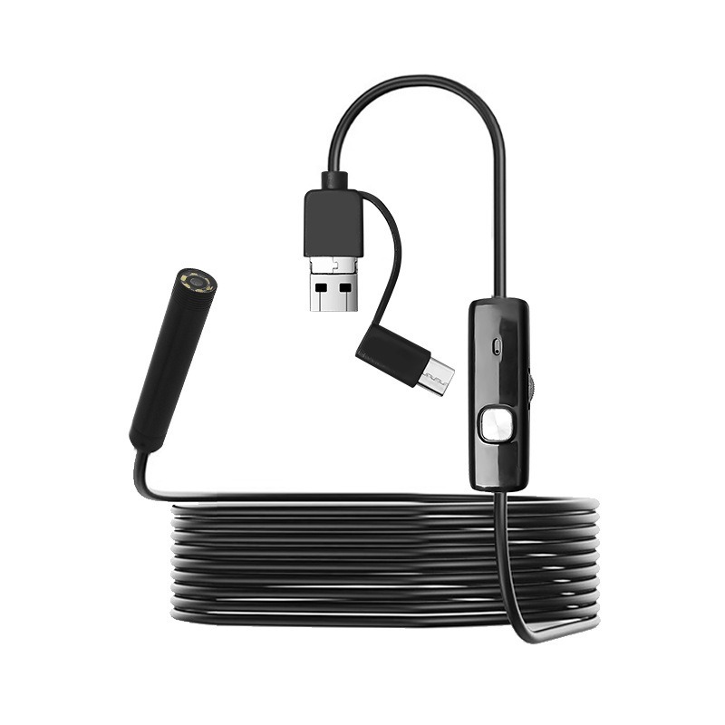 OTG工業內窺鏡 USB-C硬線內視鏡 單鏡頭雙鏡頭 2K 1080P 480P 管道汽修檢測 水電工 水下鏡頭-細節圖3