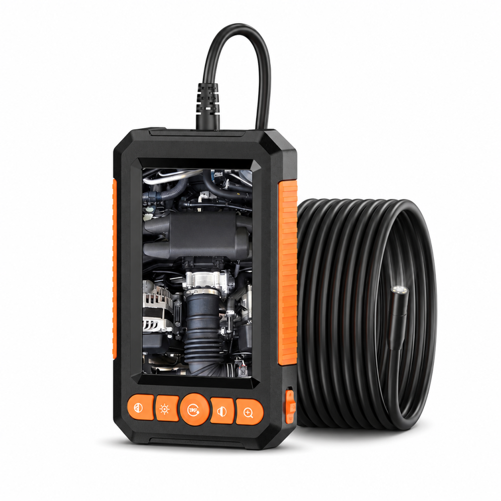4.3吋工業內視鏡｜1080P高清 200萬像素 IP67防水 2-10cm焦距 Type-C充電 汽車管道檢修攝影機-細節圖2