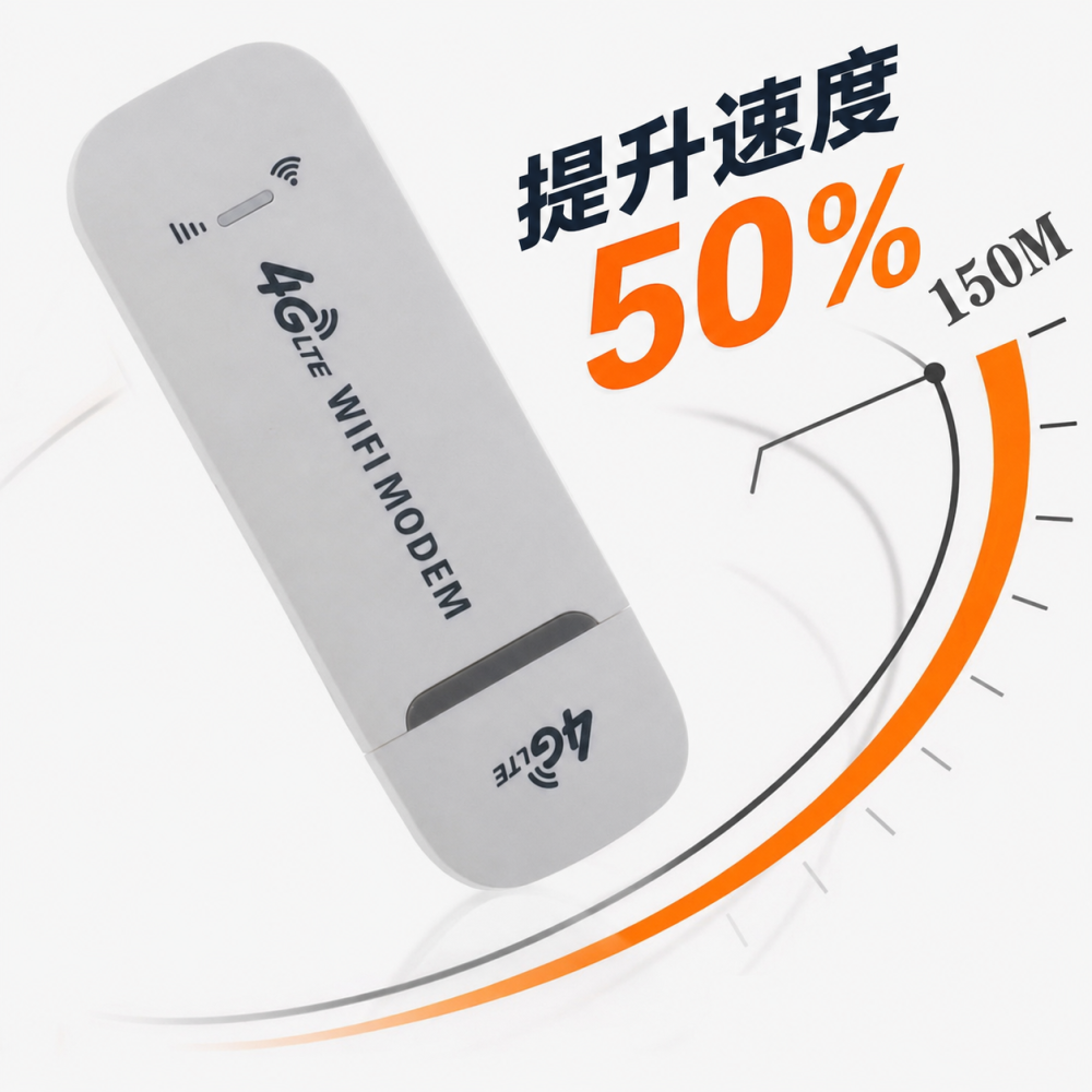 4G隨身WiFi分享器 USB供電 插SIM卡行動網路分享器 150Mbps 車用隨身熱點 多設備共享-細節圖4