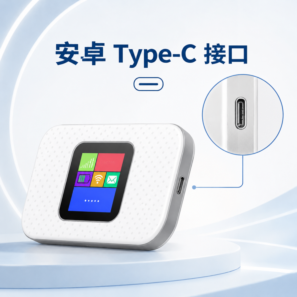4G LTE行動WiFi分享器插SIM卡隨身WiFi 3000mAh電池 Type-C充電 10台共享 150Mbps-細節圖5