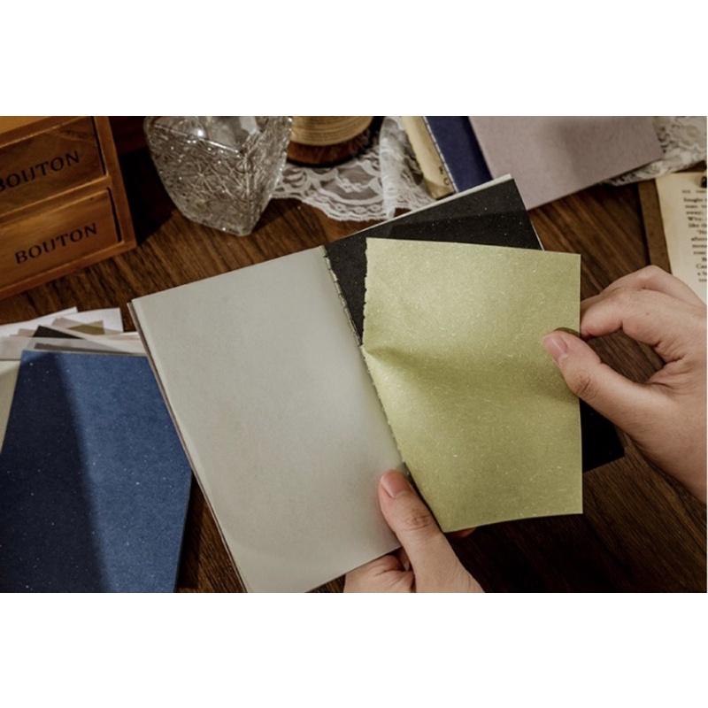特種紙拼貼本 單本｜美術紙 拼貼素材 手帳本-細節圖5