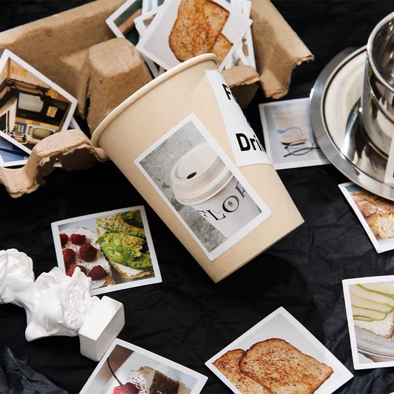 時光駐足貼紙包 40張 4款｜INS風貼紙 手帳拼貼裝飾-細節圖4