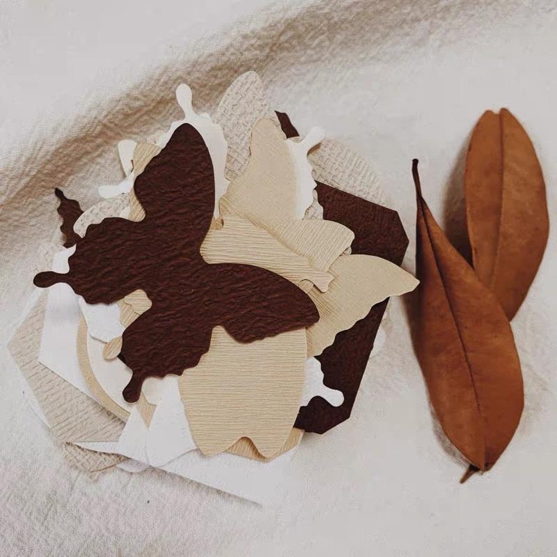 多材質刀模素材包 25枚｜美術紙 刀模素材-細節圖2