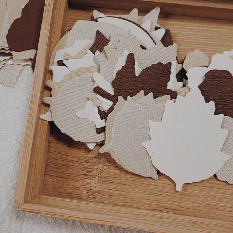 多材質刀模素材包 25枚｜美術紙 刀模素材-細節圖3