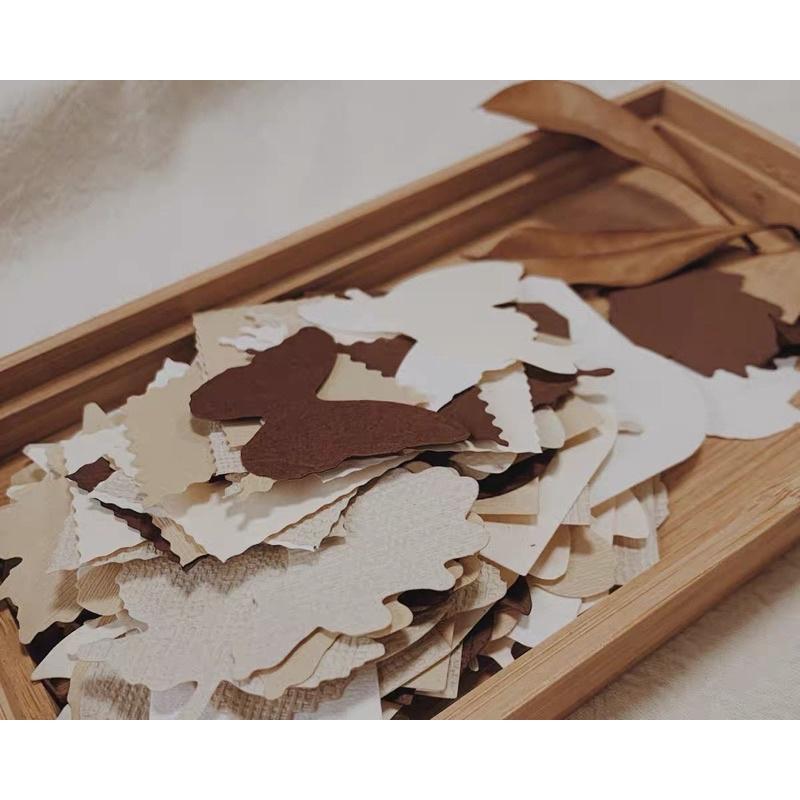 多材質刀模素材包 25枚｜美術紙 刀模素材-細節圖4