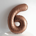 32吋數字氣球 巧克力色數字 復古氣球-規格圖3