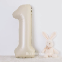 32吋奶油數字氣球 復古氣球 生日氣球-規格圖2