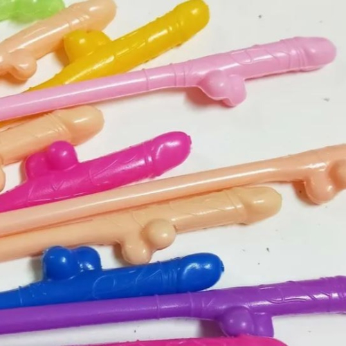 [Chill幾雷]造型吸管 派對吸管 彩色吸管 交換禮物 整人玩具 搞怪 搞笑 吸管