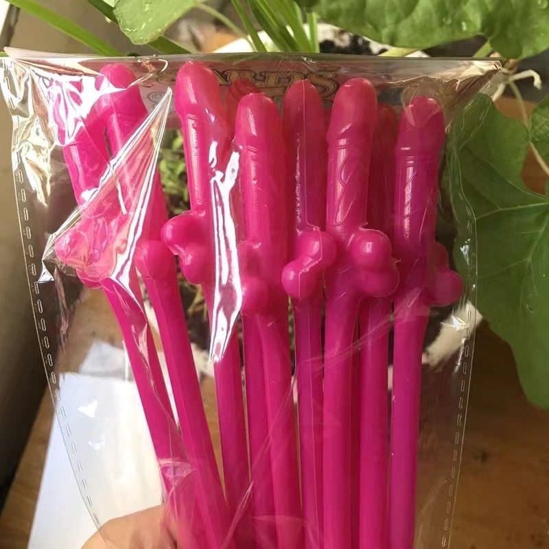 [Chill幾雷]造型吸管 派對吸管 彩色吸管 交換禮物 整人玩具 搞怪 搞笑 吸管-細節圖2