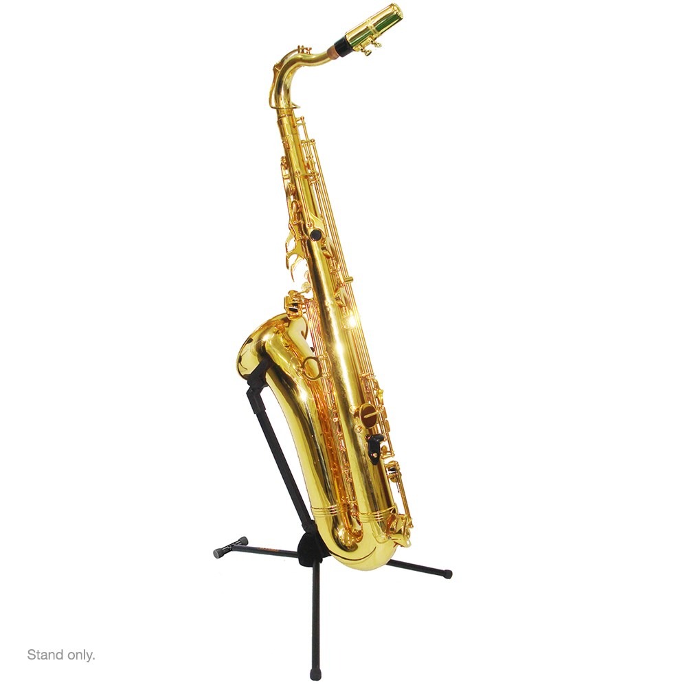 全新 HERCULES 海克力斯 輕便型次中音薩克斯風架 DS432B 可置入號口 TENOR SAXOPHONE-細節圖2