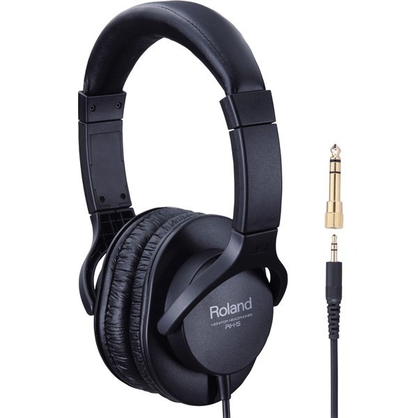 全新 Roland RH-5 耳機 高音質耳罩式耳機∼電子琴耳機/電鋼琴耳機/電子鼓耳機/音響耳機-細節圖2