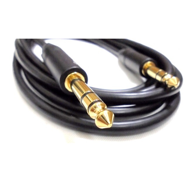 全新 音源線 6.3 對 6.3 立體音導線 3米 音箱導線 電子琴導線 電鋼琴導線-細節圖3