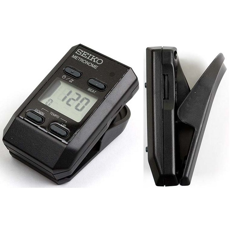 陽光琴行 全新 公司貨 SEIKO 節拍器 DM51 黑色 夾式電子節拍器 公司貨 附保固卡-細節圖2