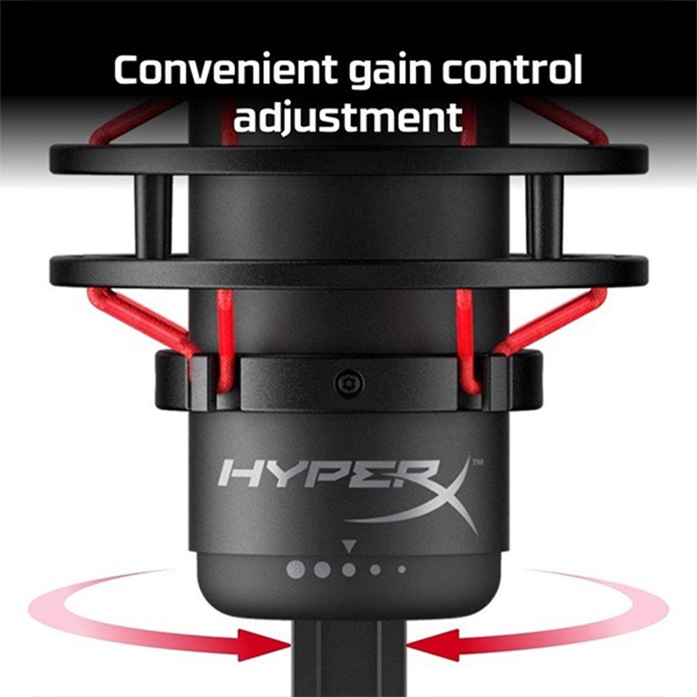 【eYe攝影】現貨 HyperX QuadCast USB 聲浪麥克風 麥克風 直立式 電競麥克風 直播 電競-細節圖5