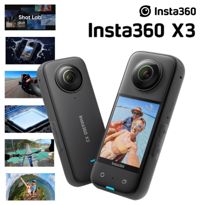 【eYe攝影】現貨 原廠一年保固 Insta360 One X3 二代 全景相機 觸控螢幕 環景攝影機 運動攝影機