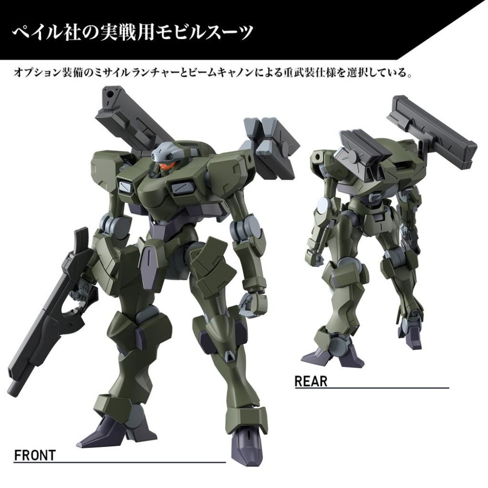 【鋼普拉】現貨 BANDAI 機動戰士鋼彈 水星的魔女 HG 1/144 #20 ZOWORT HEAVY 重裝型佐渥特-細節圖2