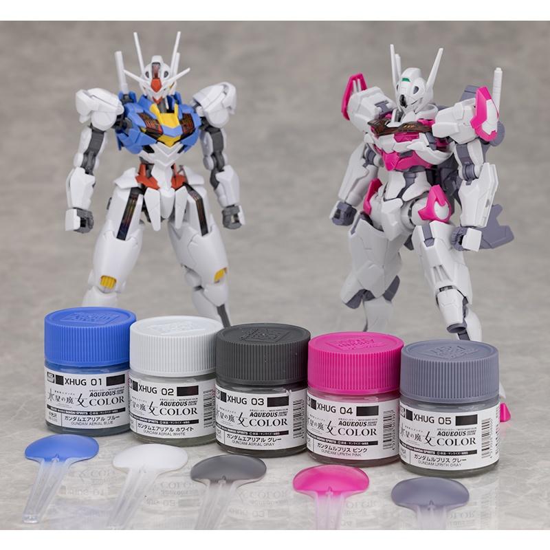 【鋼普拉】現貨 MR.HOBBY GUNZE 郡氏 GSI XHUG02 水性漆 半光澤 風靈鋼彈 專用 白色 模型漆-細節圖3