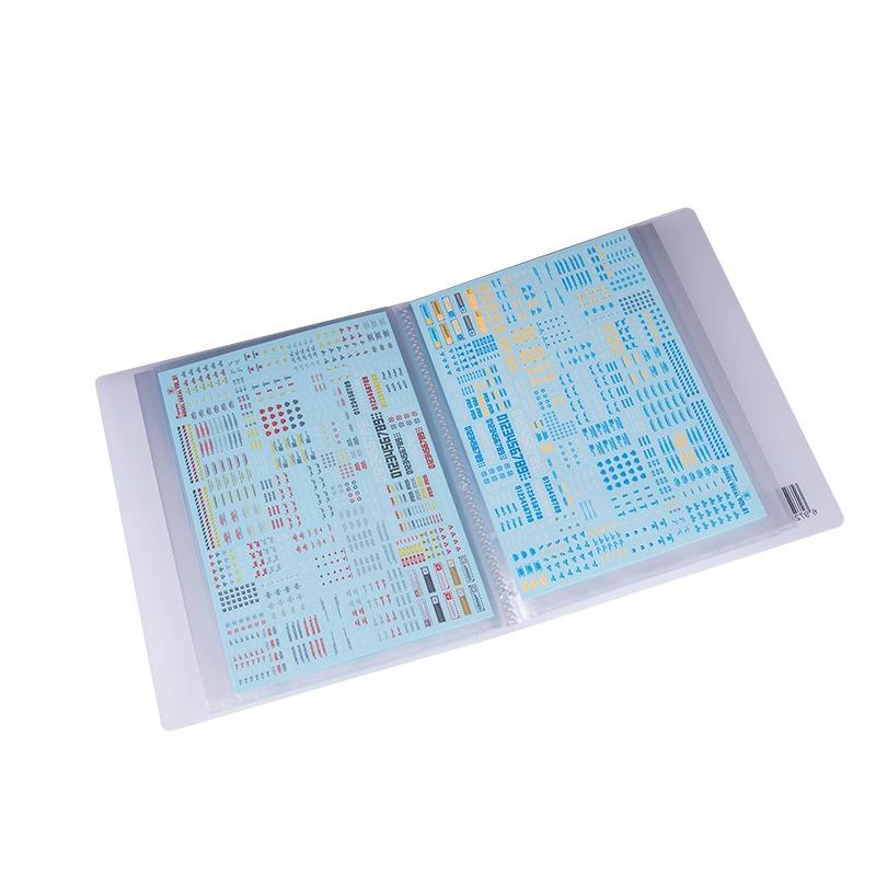 【鋼普拉】現貨 喵匠 HOBBY MIO 水貼收納冊 A5 貼紙簿 水貼 防潮濕 整理夾 收納冊 水貼收納-細節圖5