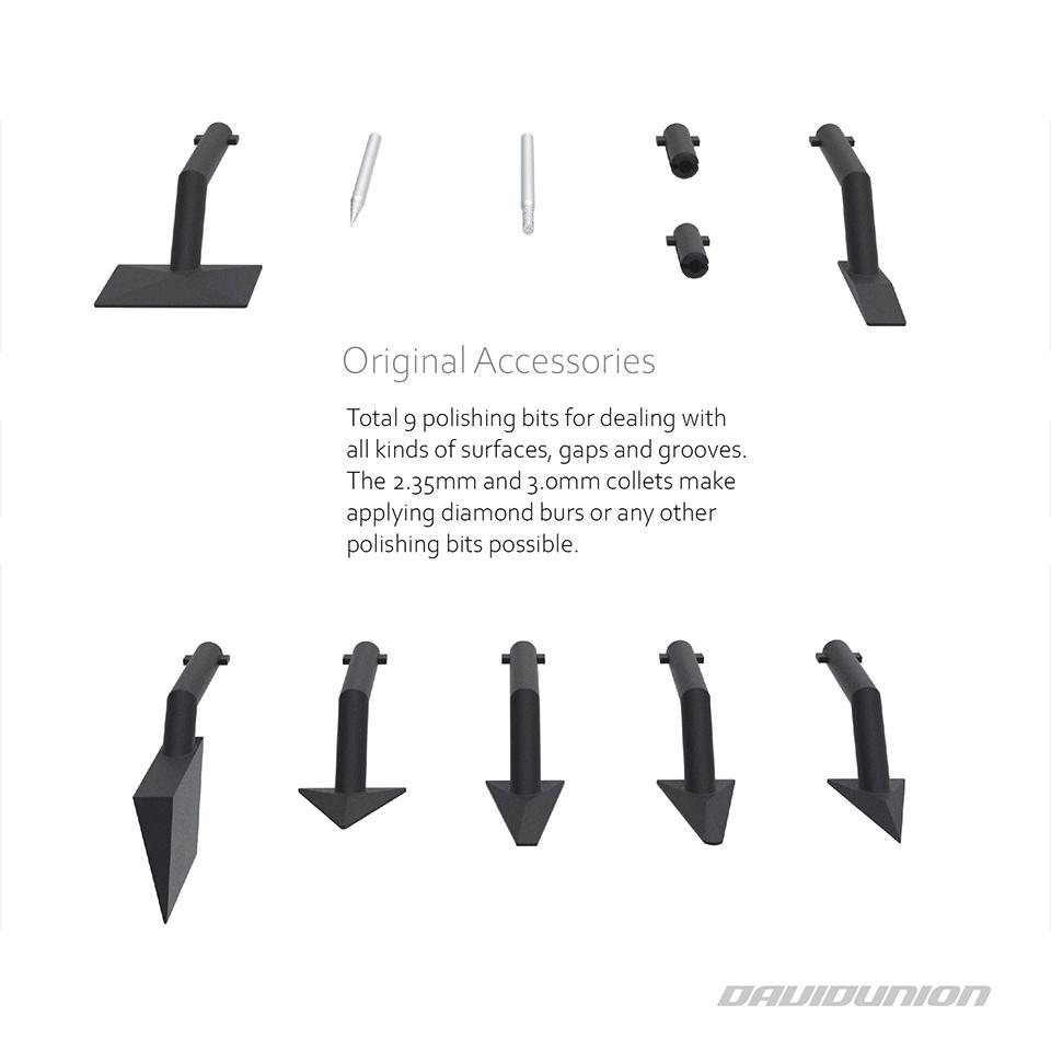 【鋼普拉】現貨 DAVIDUNION D400 線性電動散打機 迷你磨 打磨機 砂紙 海綿砂紙 模型打磨 散打機-細節圖6