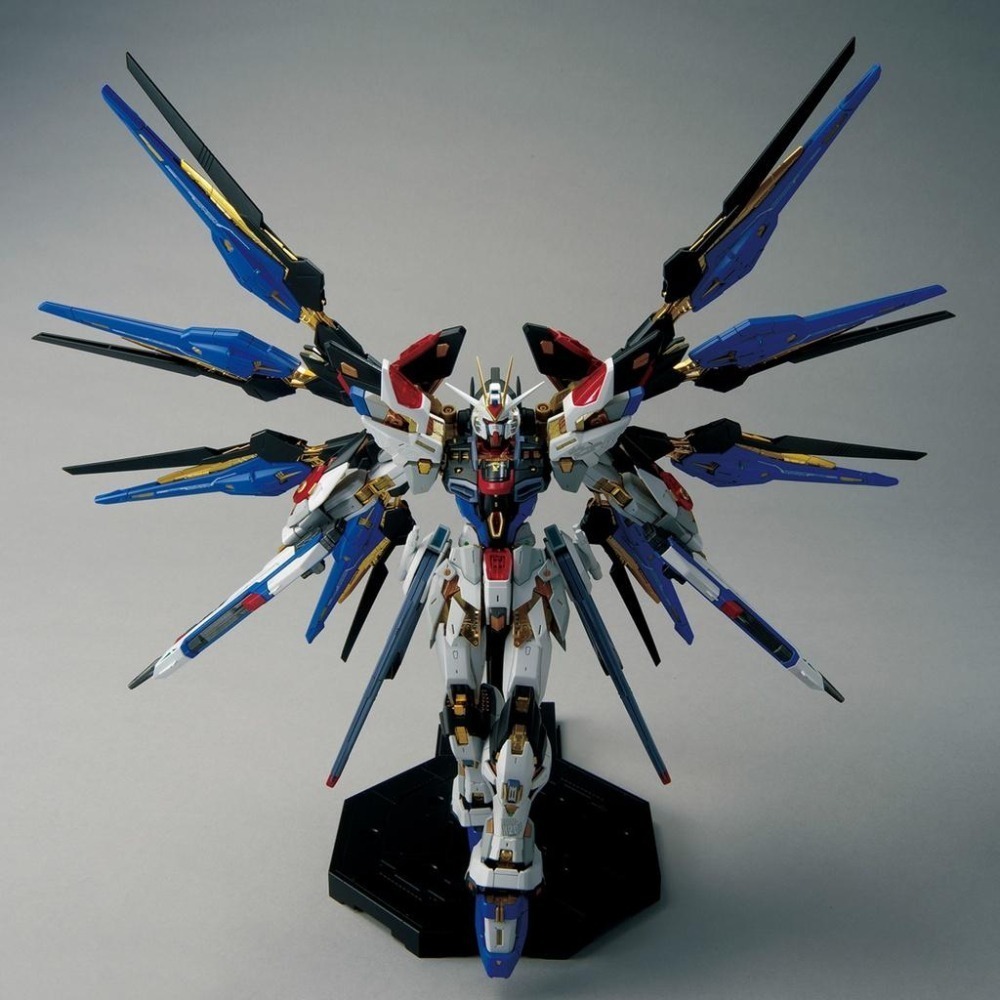【鋼普拉】現貨 BANDAI MGEX 1/100 STRIKE FREEDOM GUNDAM 攻擊自由鋼彈 電鍍版-細節圖4