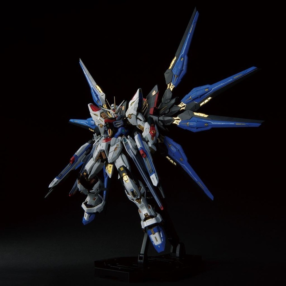 【鋼普拉】現貨 BANDAI MGEX 1/100 STRIKE FREEDOM GUNDAM 攻擊自由鋼彈 電鍍版-細節圖8