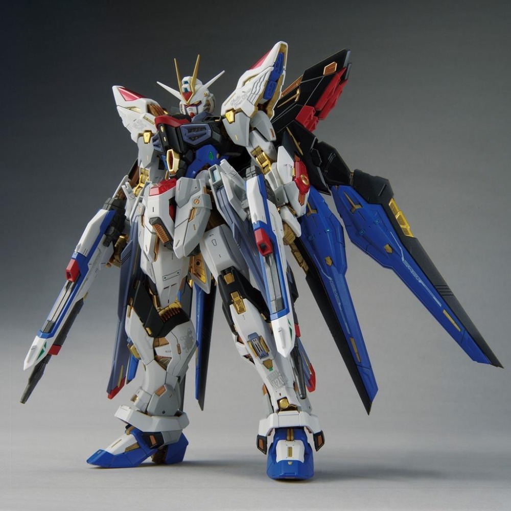 【鋼普拉】現貨 BANDAI MGEX 1/100 STRIKE FREEDOM GUNDAM 攻擊自由鋼彈 電鍍版-細節圖2