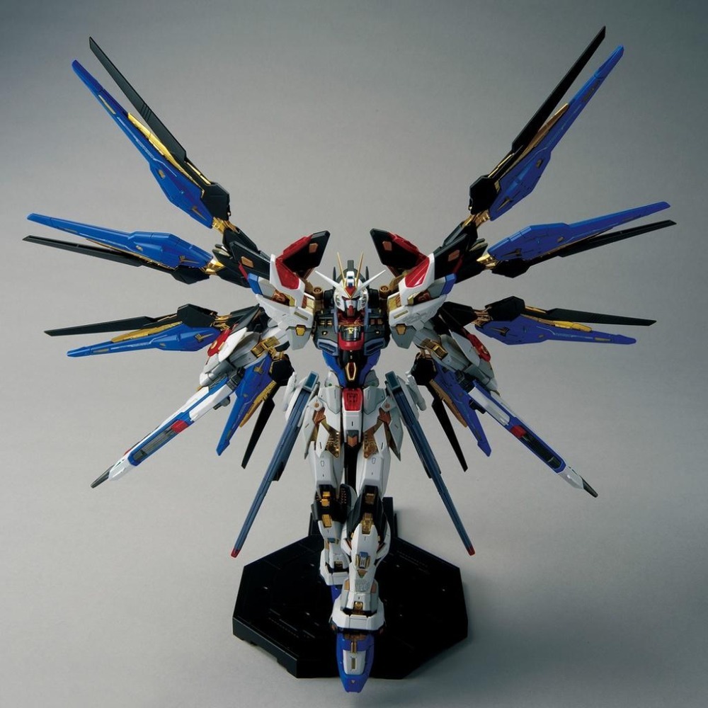 【鋼普拉】現貨 BANDAI MGEX 1/100 STRIKE FREEDOM GUNDAM 攻擊自由鋼彈 電鍍版-細節圖4