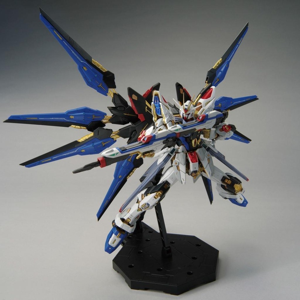 【鋼普拉】現貨 BANDAI MGEX 1/100 STRIKE FREEDOM GUNDAM 攻擊自由鋼彈 電鍍版-細節圖6