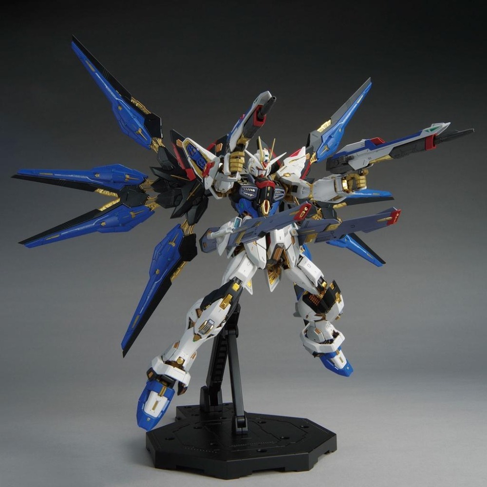 【鋼普拉】現貨 BANDAI MGEX 1/100 STRIKE FREEDOM GUNDAM 攻擊自由鋼彈 電鍍版-細節圖7