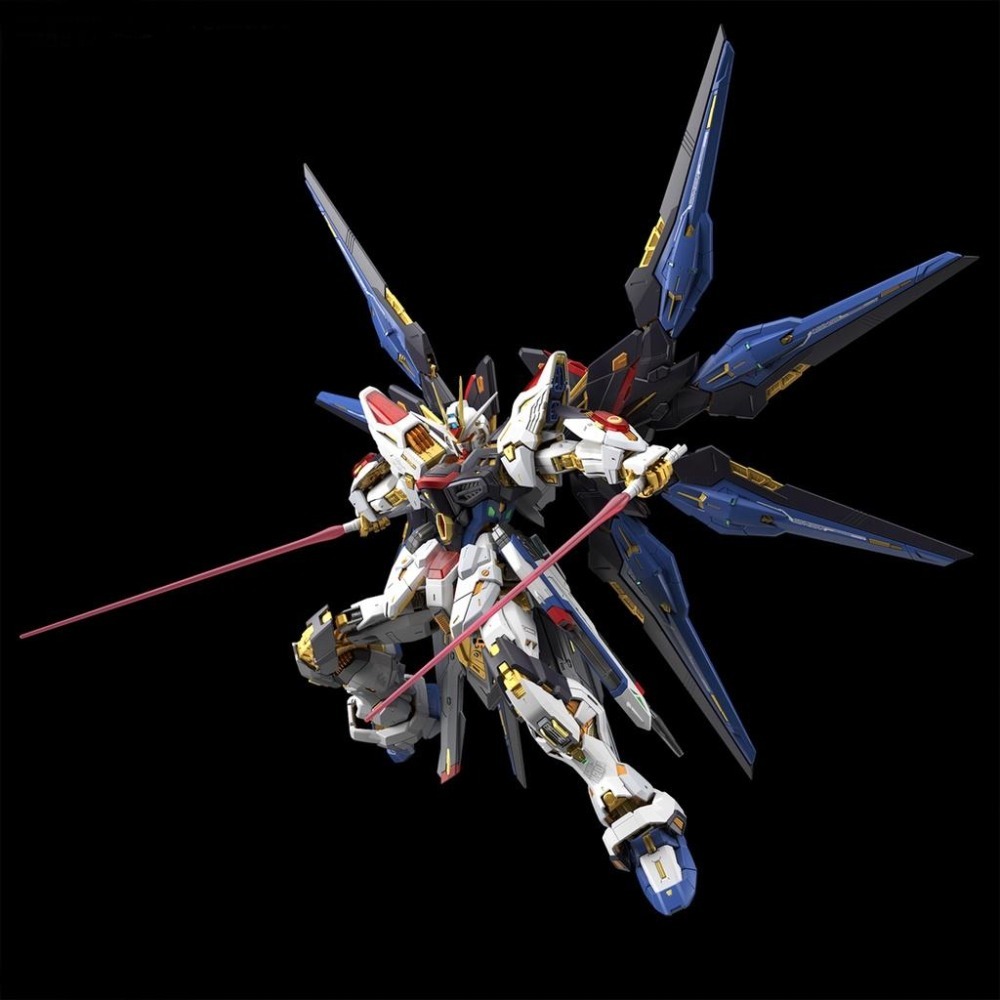 【鋼普拉】現貨 BANDAI MGEX 1/100 STRIKE FREEDOM GUNDAM 攻擊自由鋼彈 電鍍版-細節圖9