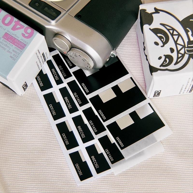 【eYe攝影】現貨 DX code 貼紙 底片感度貼紙 可改變ISO值 底片感度 傻瓜相機 自動相機 通用 ISO-細節圖2