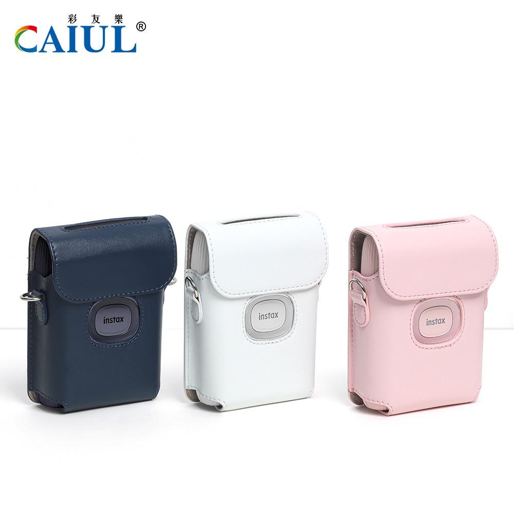 【eYe攝影】全新 現貨 FUJIFILM 富士拍立得 MINI Link 2 專用 復古皮套 皮質相機包 收納包 防撞-細節圖2