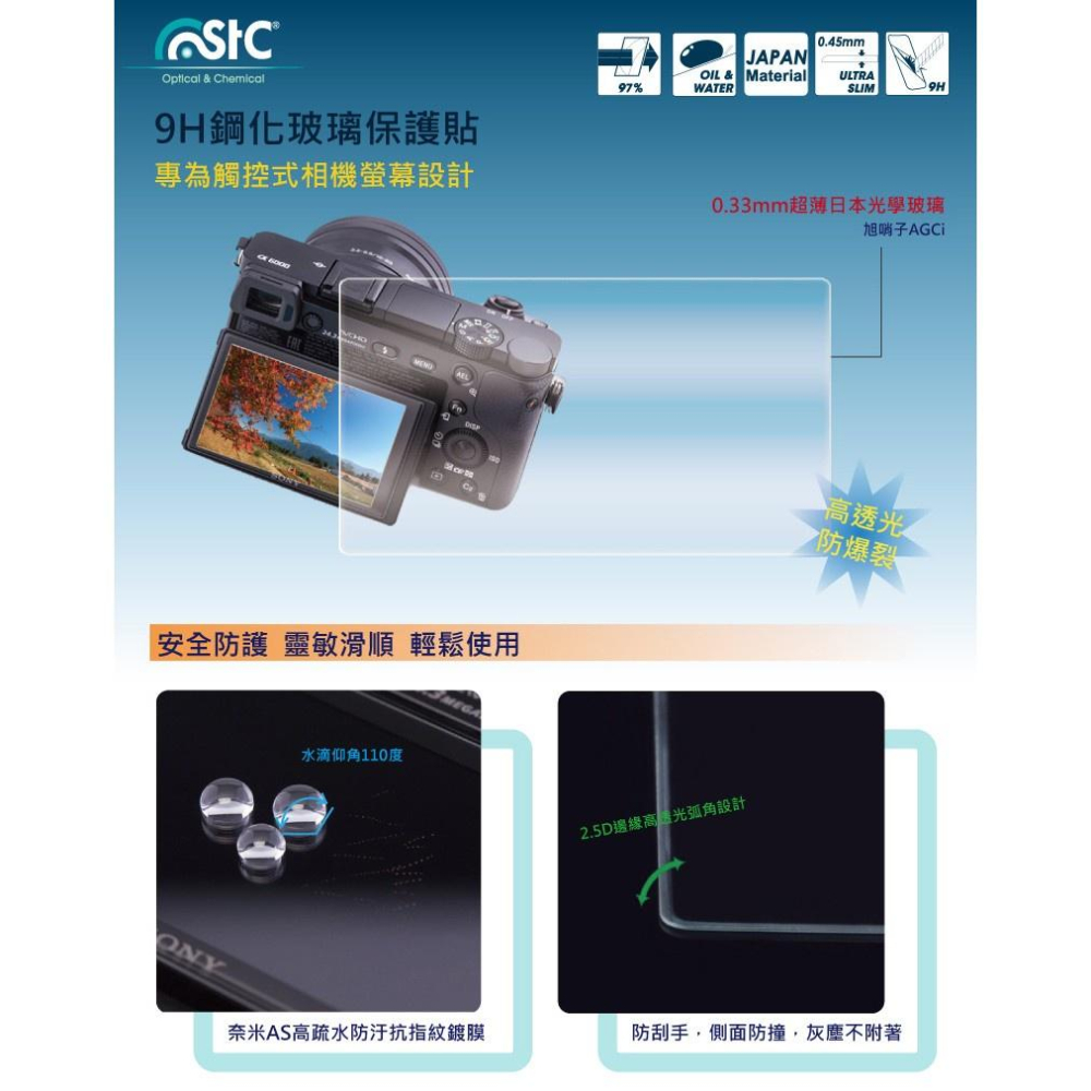【eYe攝影】STC For SONY A7IV A74 9H鋼化膜 玻璃保護貼 硬式保護貼 螢幕保護貼 保護貼-細節圖2