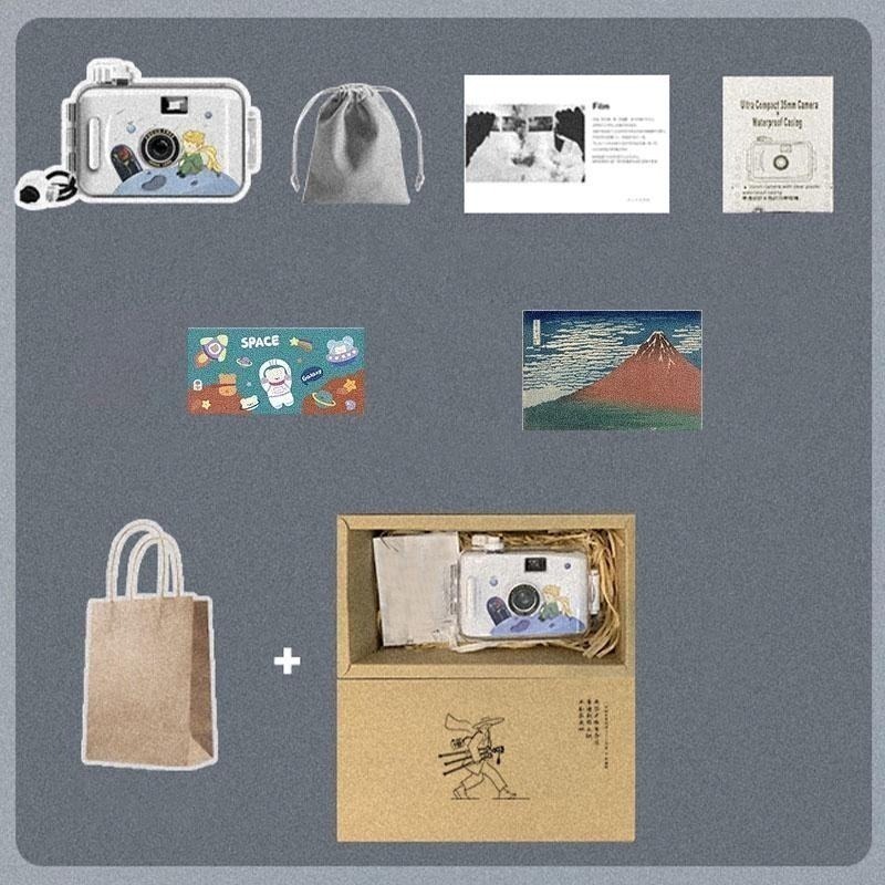 【eYe攝影】全新 小王子 卡通底片相機 LOMO 交換禮物 生日禮物 兒童相機 5米防水 文青相機 135 膠片 軟片-細節圖5