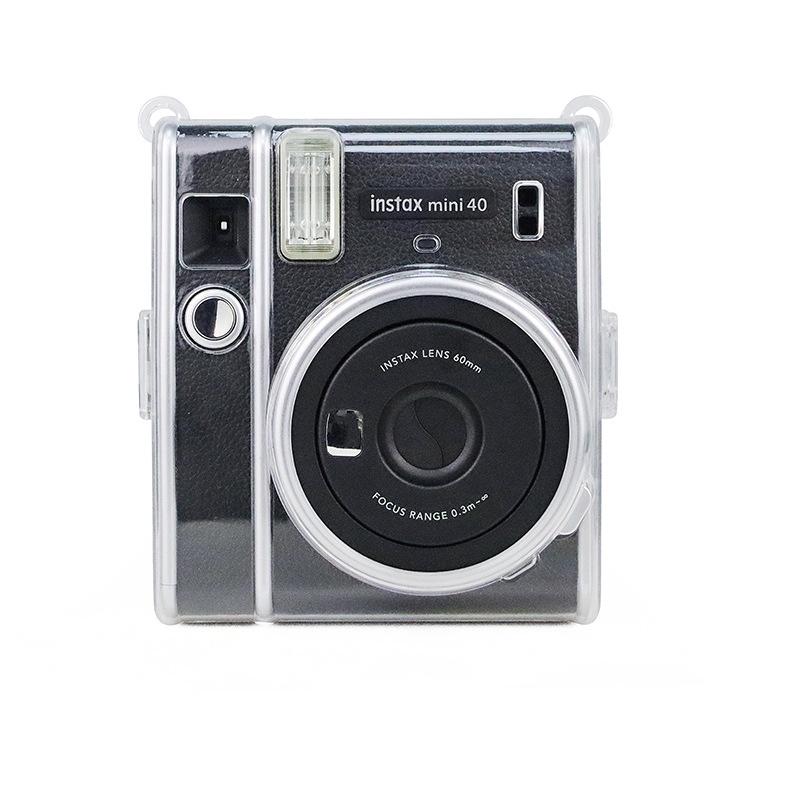 【eYe攝影】現貨 mini 40 透明殼 水晶殼 拍立得相機 即可拍 相機包 保護套 側背包-細節圖3