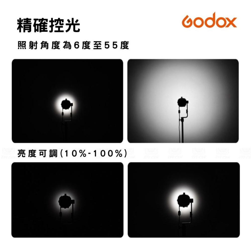 【eYe攝影】神牛 GODOX S30 LED 聚光燈 廣角燈 �婚攝 直播 補光燈 VLOG 錄影 電競 公司貨-細節圖2