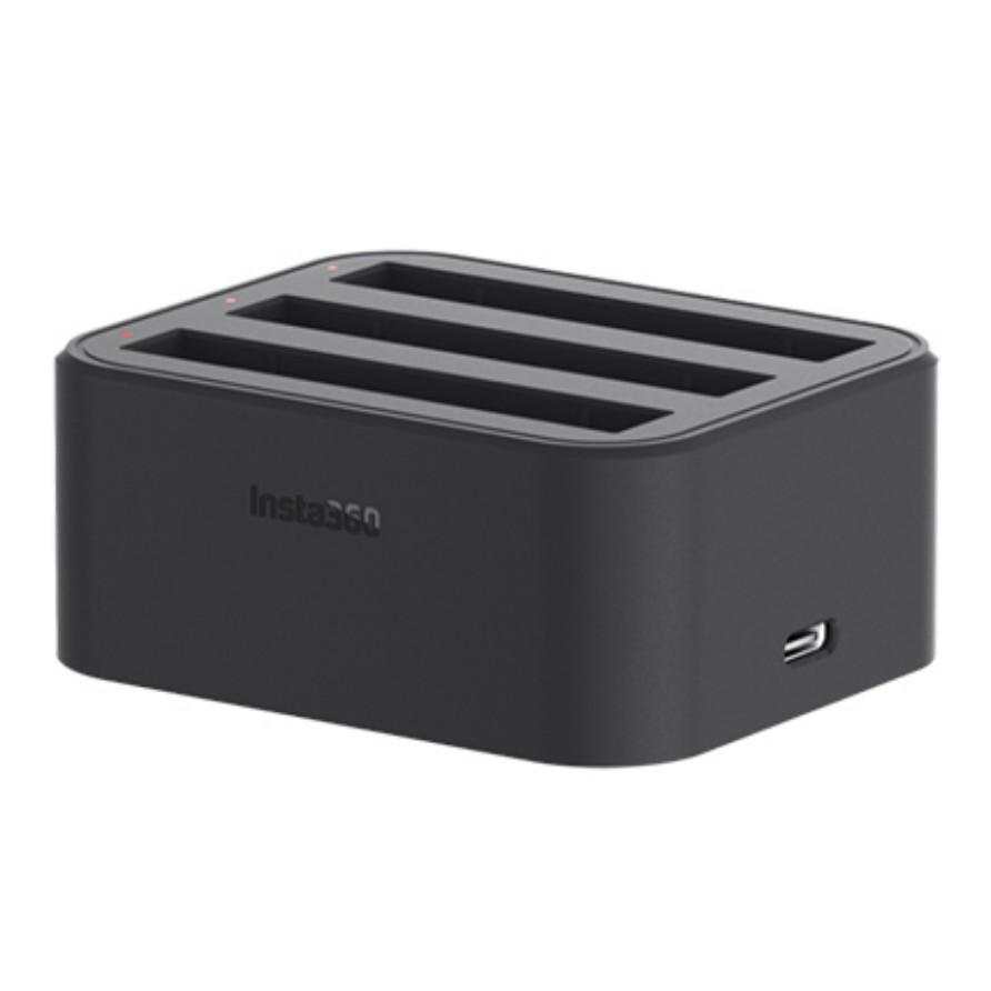 【eYe攝影】現貨 原廠 INSTA360 ONE X2 智能充電器 快速充電器 三槽充電器 三充 原廠電池 鋰電池-細節圖8