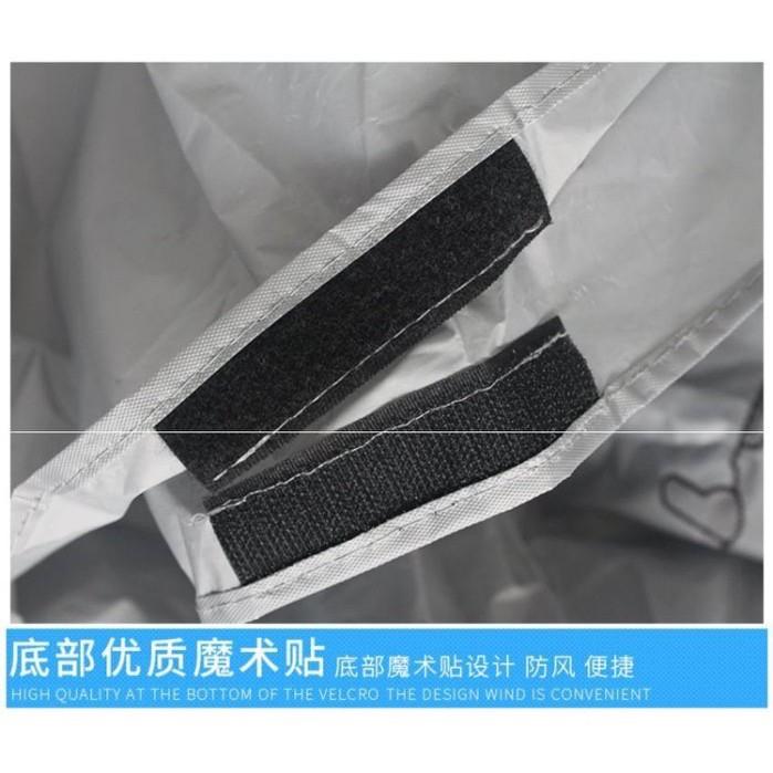 【eYe攝影】機車防雨罩 摩托車罩(加厚款)機車防塵套 自行車罩 機車車套 電動車 公路車 登山車 腳踏車雨衣 防塵罩-細節圖5