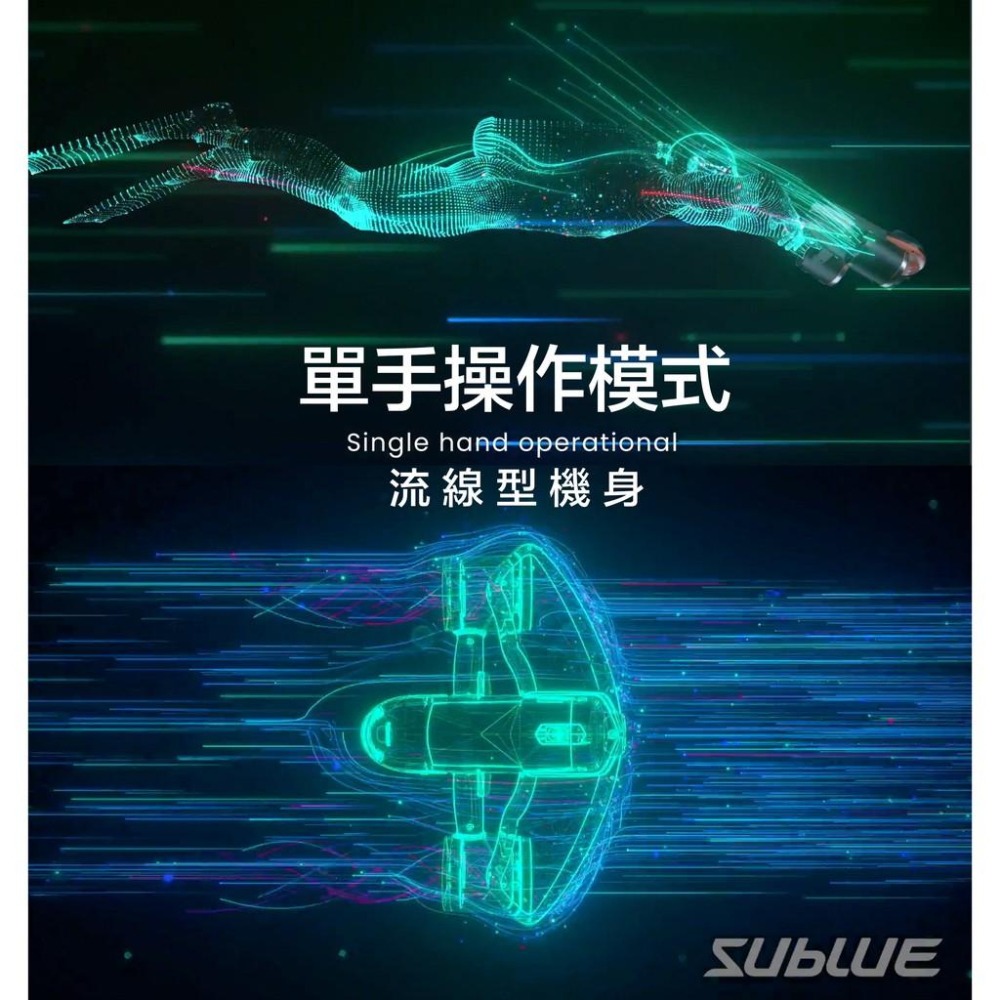 【eYe攝影】現貨 Sublue 白鯊 Navbow + 水下推進器 浮潛 深潛40米 續航60分 Hero 10 11-細節圖4