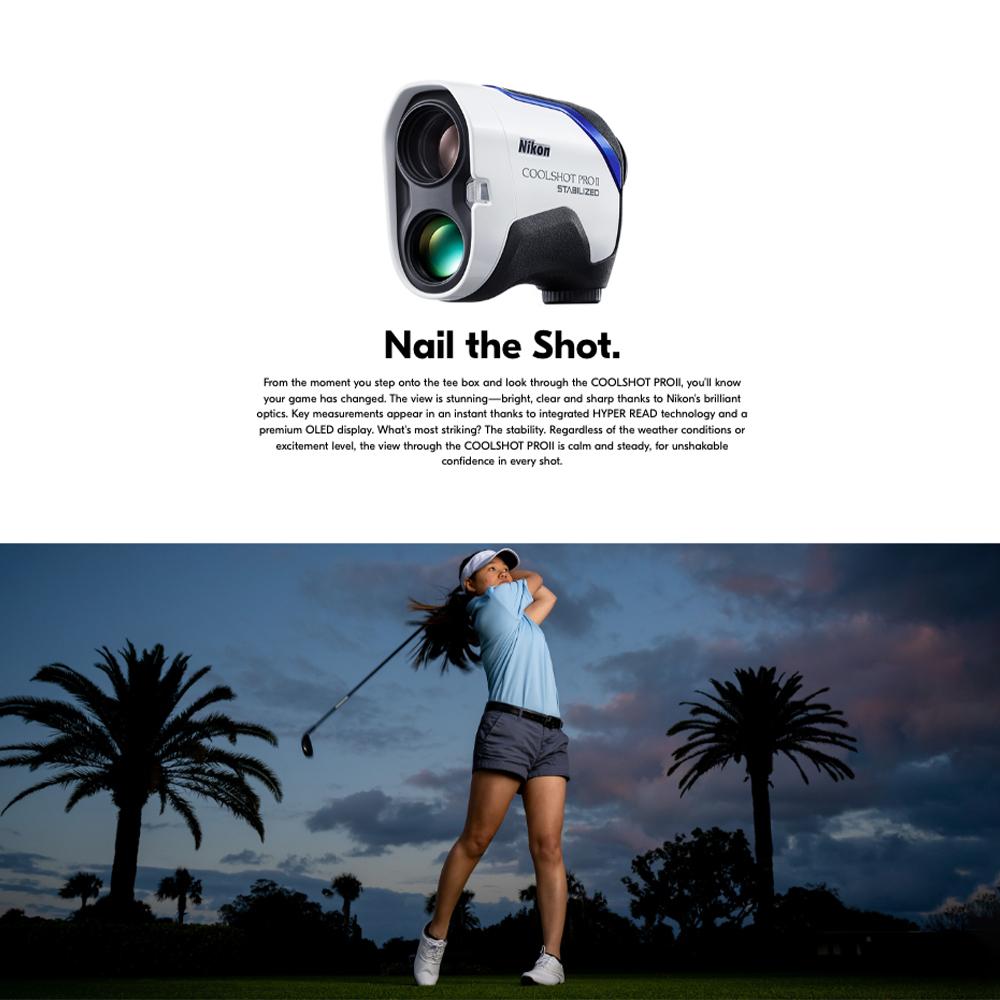 【eYe攝影】現貨 NIKON COOLSHOT PRO2 VR 防手震 高爾夫球 雷射測距 測量距離 雷射測距儀-細節圖2
