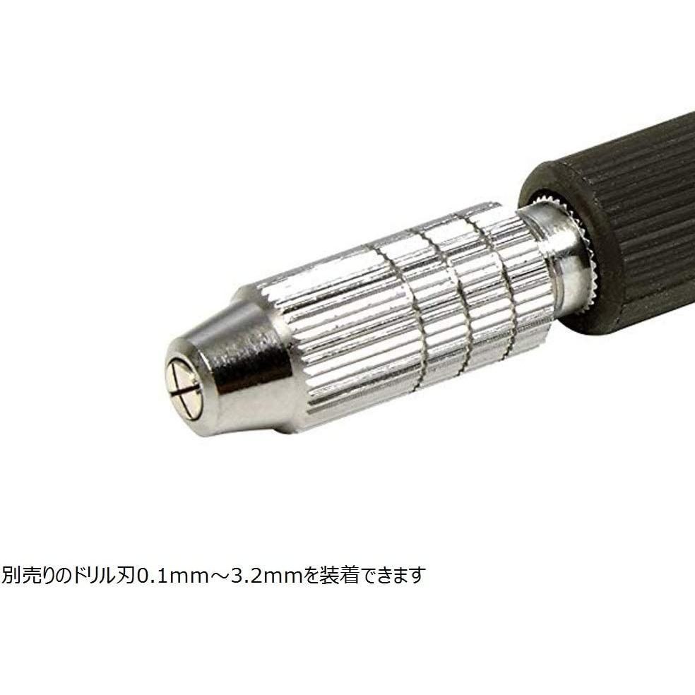 【鋼普拉】現貨 TAMIYA 田宮 74112 高級精密手鑽 手工具 模型改造 替換鑽頭 0.1~3.2-細節圖2