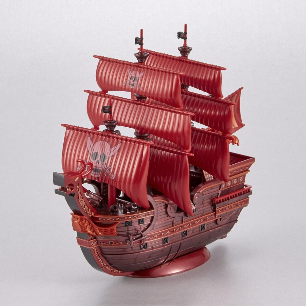 【鋼普拉】BANDAI 海賊王 ONE PIECE FILM RED 偉大的船艦 海賊船 紅色勢力號 紅髮傑克 劇場版-細節圖3