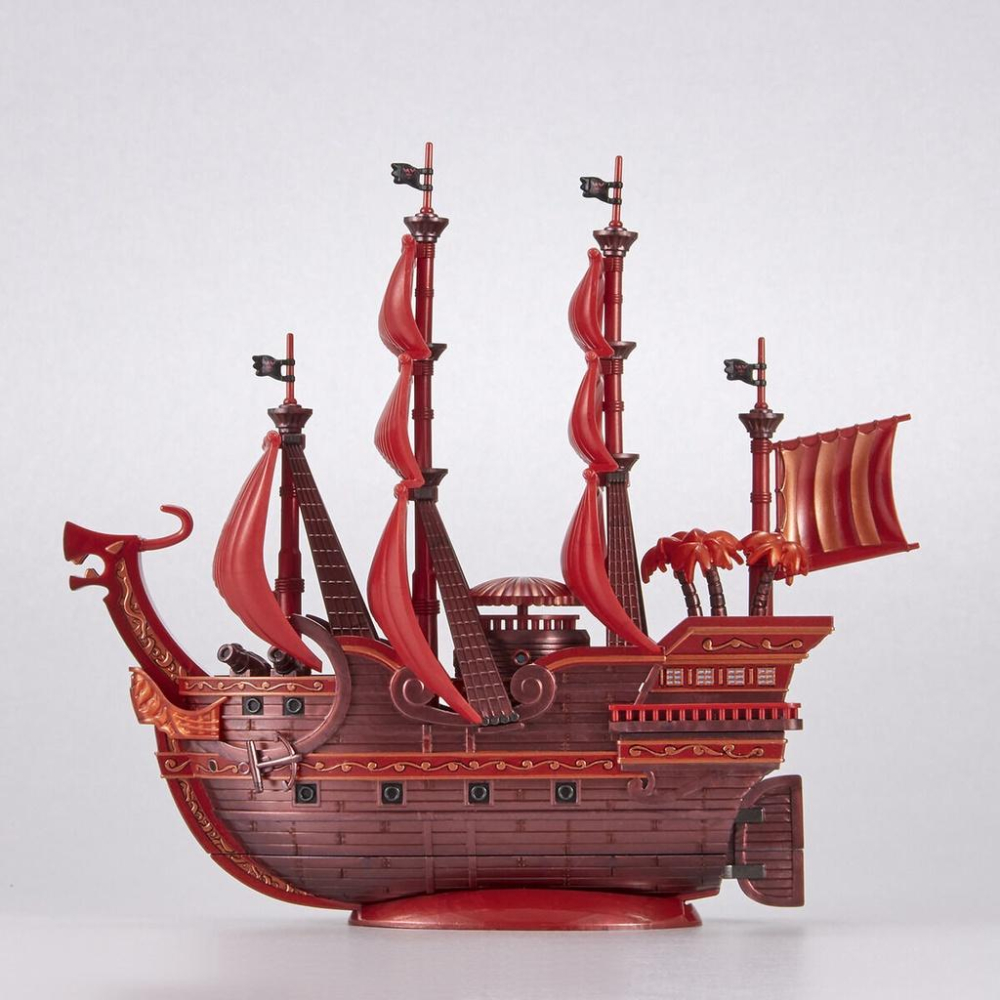 【鋼普拉】BANDAI 海賊王 ONE PIECE FILM RED 偉大的船艦 海賊船 紅色勢力號 紅髮傑克 劇場版-細節圖6