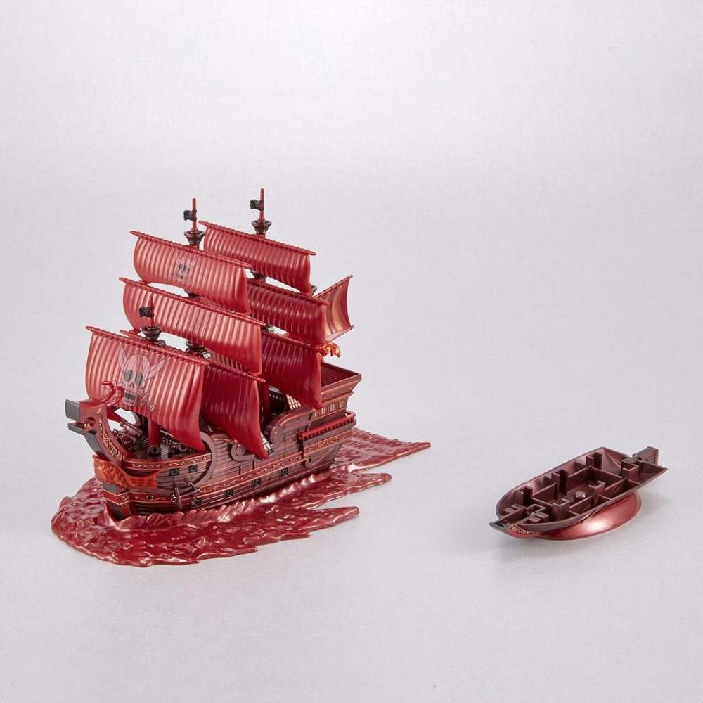 【鋼普拉】BANDAI 海賊王 ONE PIECE FILM RED 偉大的船艦 海賊船 紅色勢力號 紅髮傑克 劇場版-細節圖7